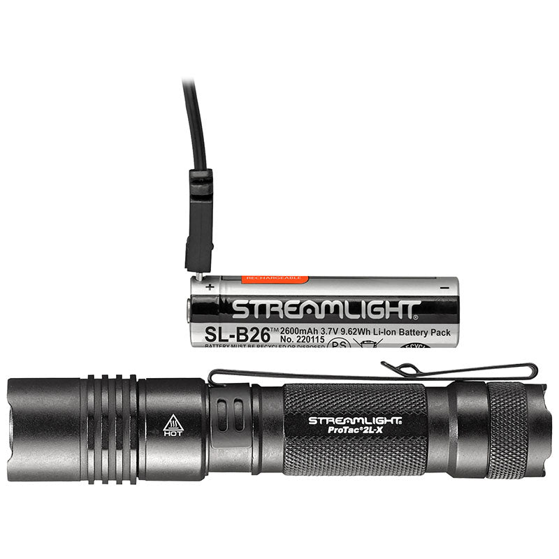 Streamlight ProTac 2L-X USB Nera con batteria SL-B26
