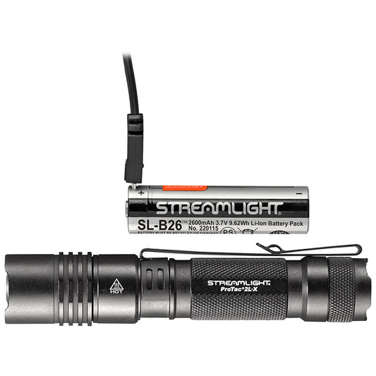 Streamlight ProTac 2L-X USB Nera con batteria SL-B26