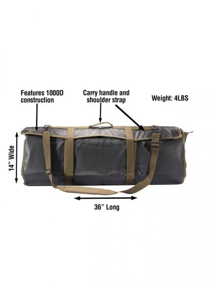 Lyman TAC-MAT HD Long Range Padded Shooting Mat - Black