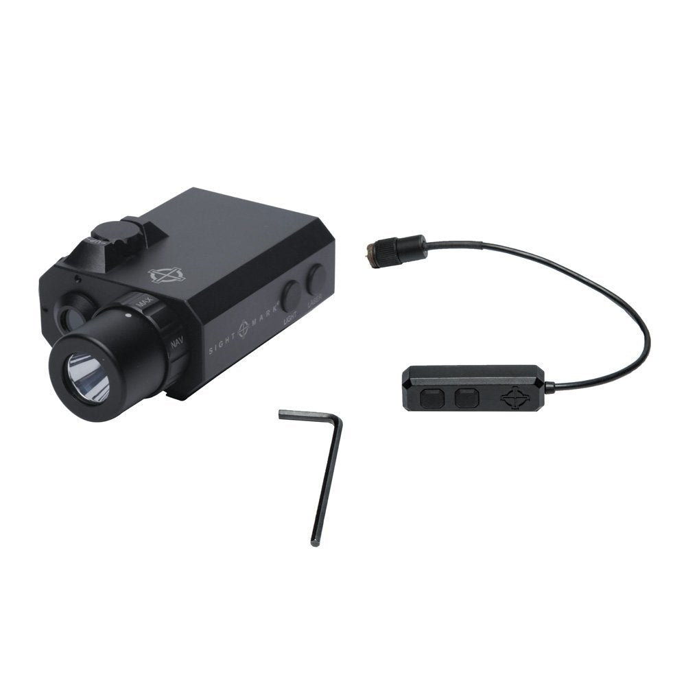 Sightmark LoPro Mini Combo Flashlight and Green Laser Sight - Black