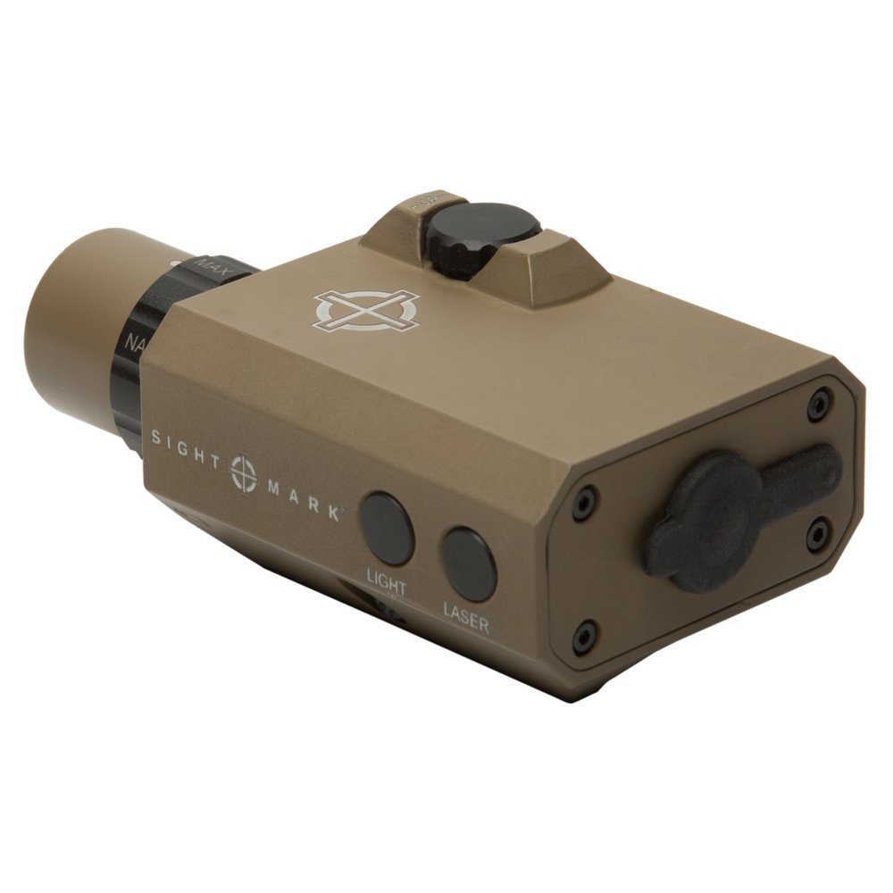 Sightmark LoPro Mini Combo Flashlight and Green Laser Sight - Dark Earth