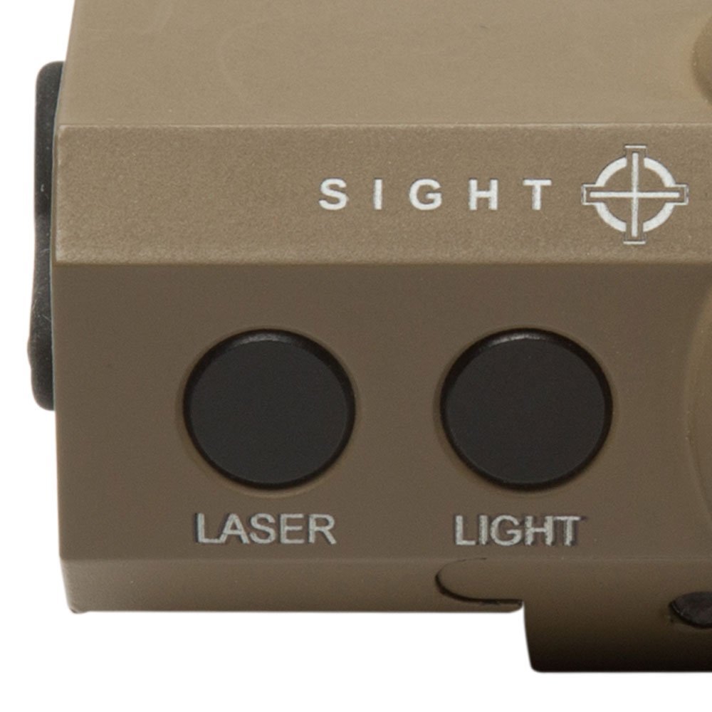 Sightmark LoPro Mini Combo Flashlight and Green Laser Sight - Dark Earth