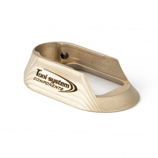 Toni System Brass Magwell For CZ Tactical Sport Orange - Bronze