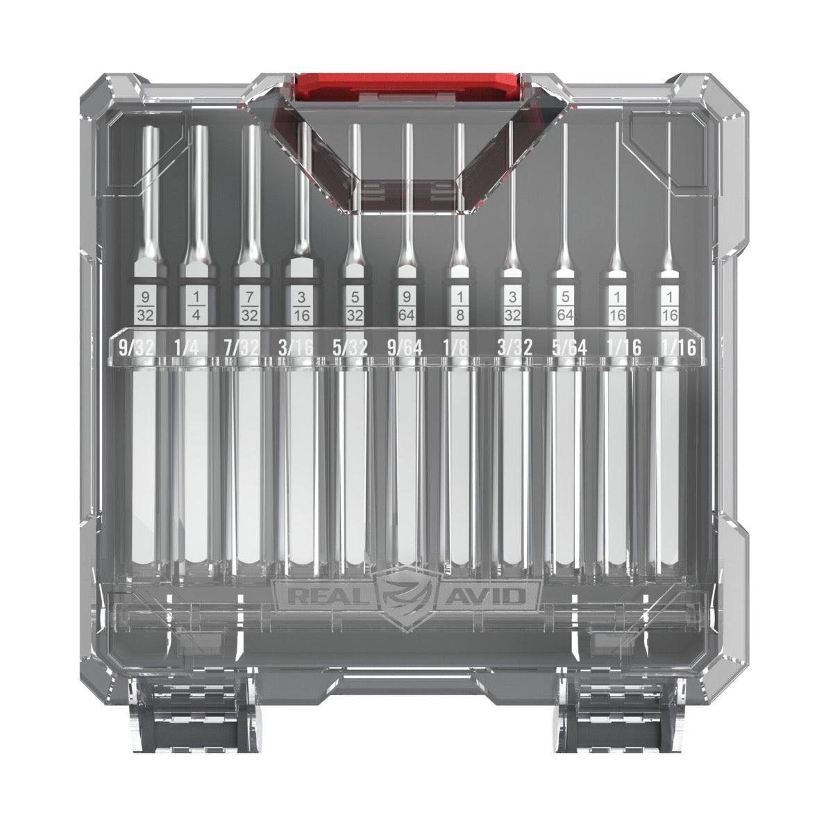 Real Avid ACCU-PUNCH 11-PIECE ROLL PIN PUNCH SET Cacciaspine