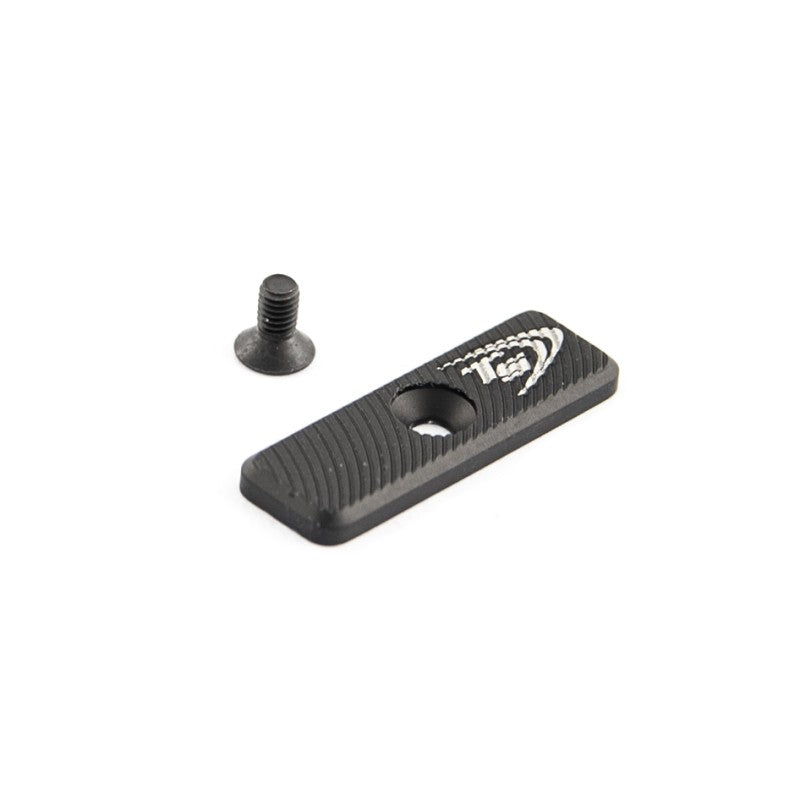 Toni System Pulsante di sgancio maggiorato 30 x 10 mm – Nero