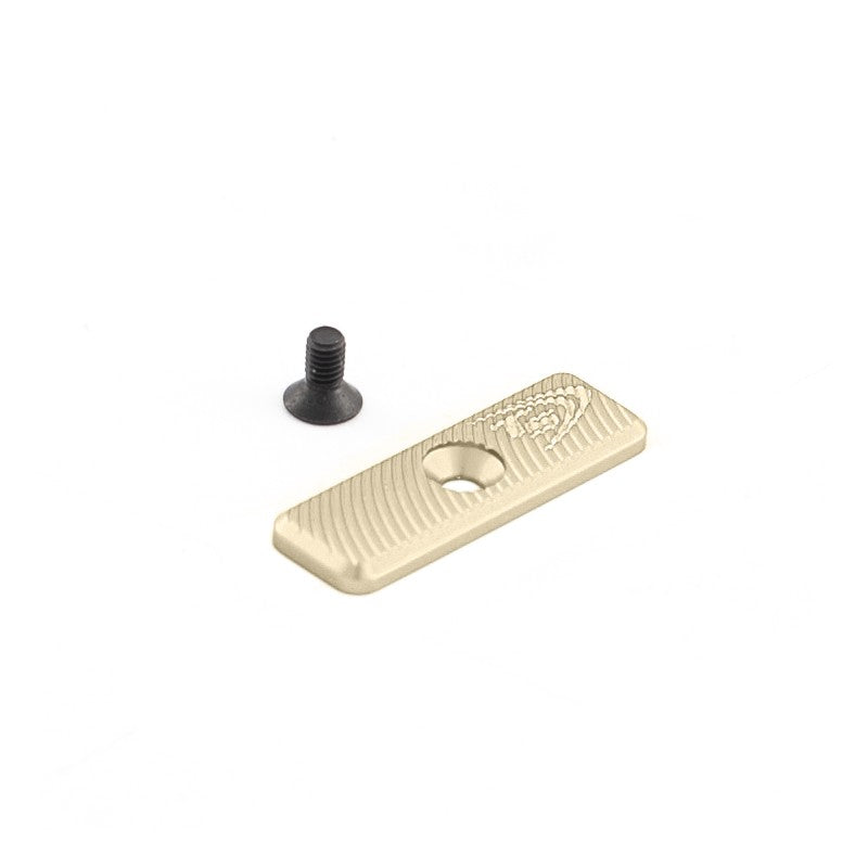 Toni System Pulsante di sgancio maggiorato 30 x 10 mm – Sabbia
