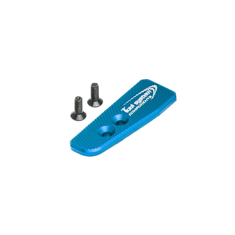 Toni System Pulsante di sgancio maggiorato asimmetrico per Benelli M2 SP – Blu