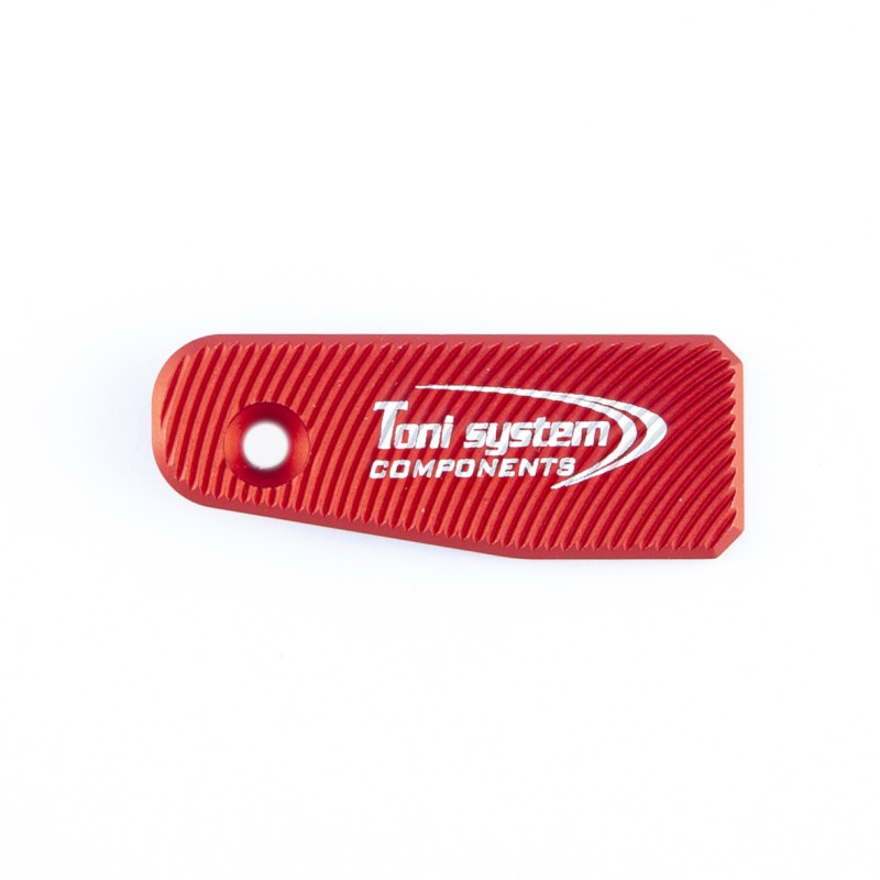 Toni System Pulsante sgancio maggiorato PM1301CS per Beretta 1301 Comp – Rosso