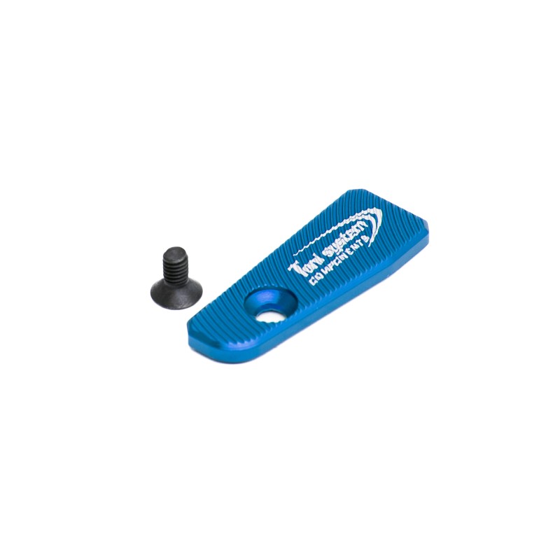 Toni System Pulsante di sgancio maggiorato per Breda B12i – Blu