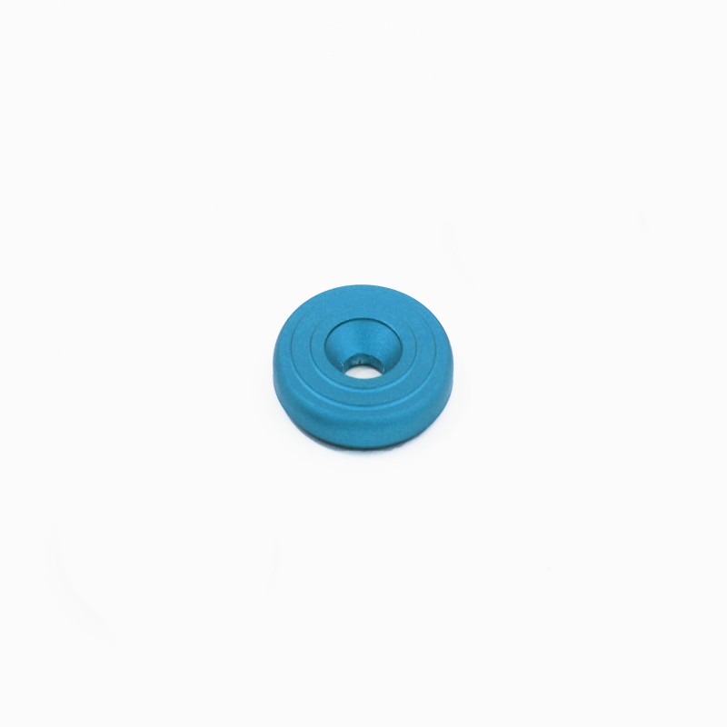 Toni System Pulsante di sgancio maggiorato rotondo – Blu