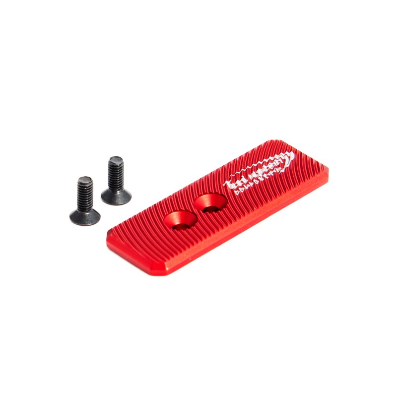 Toni System Pulsante di sgancio maggiorato simmetrico per Benelli M2 SP – Rosso