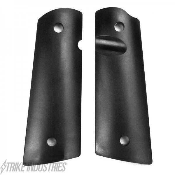 Strike Industries guancette 1911 PX-07 lisce nero semi-lucido