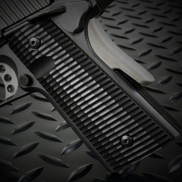 Strike Industries guancette 1911 PX-12 Streamlined nero, dettaglio 2