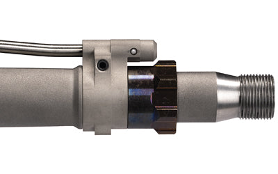 Q, Jam Nut, Fits Honey Badger Gas Block, Silver