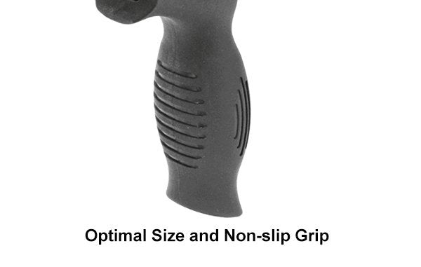 UTG impugnatura Apache Multi-Angle Grip nera, vista 10