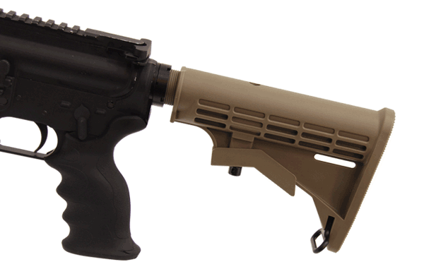UTG Calcio MIL-SPEC 6 Pos. Mod.4/15 FDE