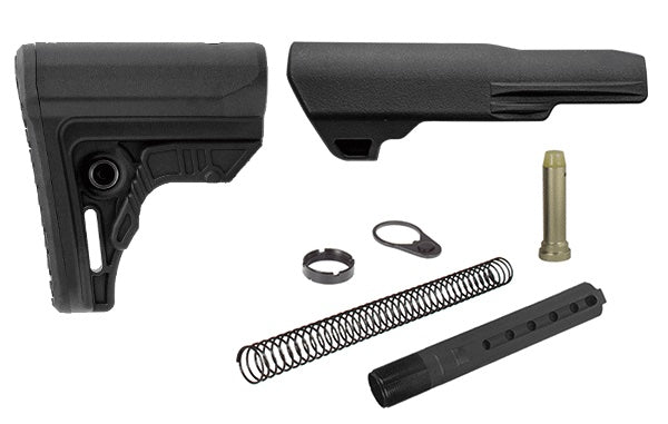 UTG PRO AR15 Combat OPS Ready S4 Mil-Specs Stock Kit - Black