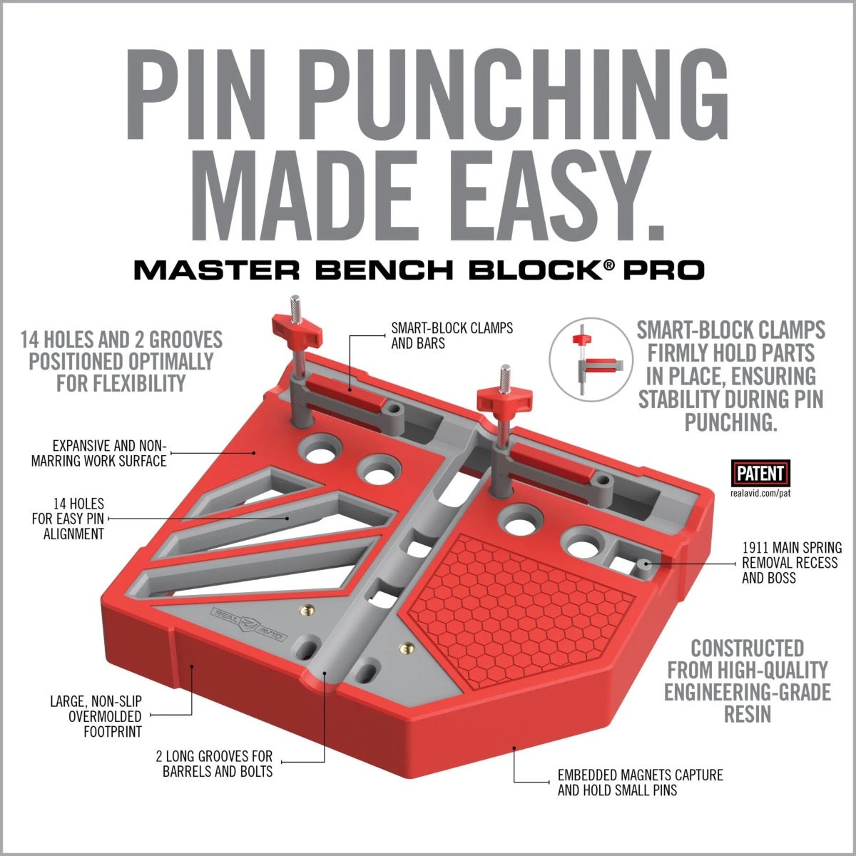 Real Avid MASTER BENCH BLOCK PRO