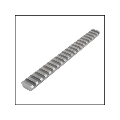 Recknagel base Picatinny grezza in acciaio 204 mm