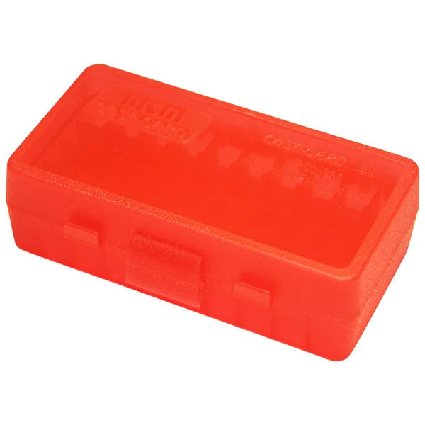 MTM - Flip-Top Ammo Box .44 MAG, 45LC - 50 Colpi Red