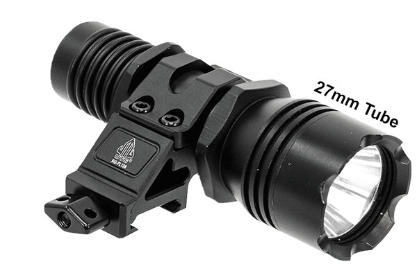 UTG Angled Offset Low Profile Ring Mount for Light Devices