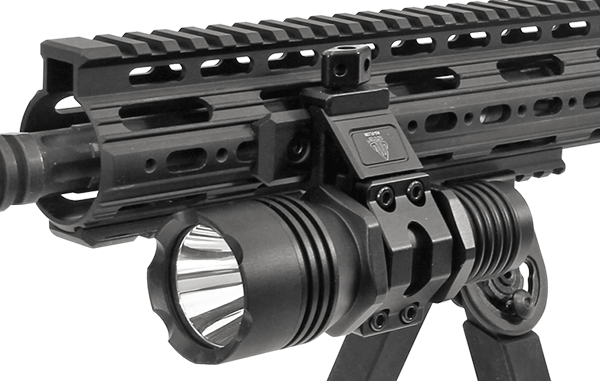UTG Angled Offset Low Profile Ring Mount for Light Devices