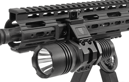 UTG Angled Offset Low Profile Ring Mount for Light Devices