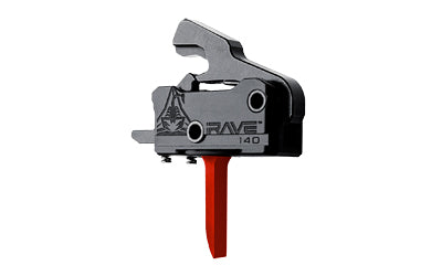 Rise Armament, RAVE, Flat Trigger, Red