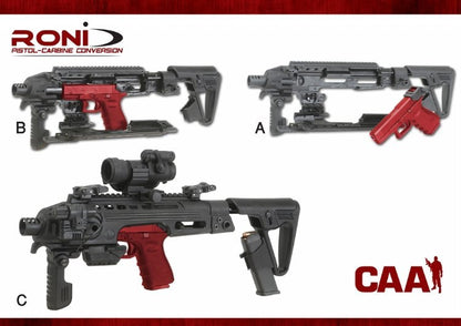 RONI Glock Chassis Longer Version Black