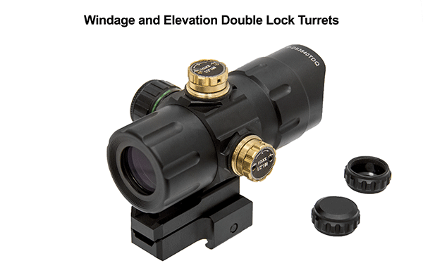 UTG 4.2" ITA Red/Green T-Dot with QD Mount Riser Adaptor