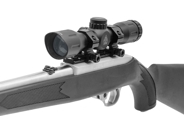 Cannocchiale UTG 4x32 CQB tubo 1" Mil-Dot, immagine 3