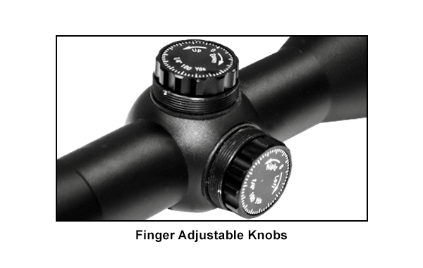 Cannocchiale UTG 4x32 CQB tubo 1" Mil-Dot, immagine 4