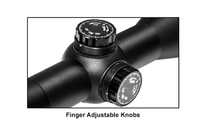 Cannocchiale UTG 4x32 CQB tubo 1" Mil-Dot, immagine 4
