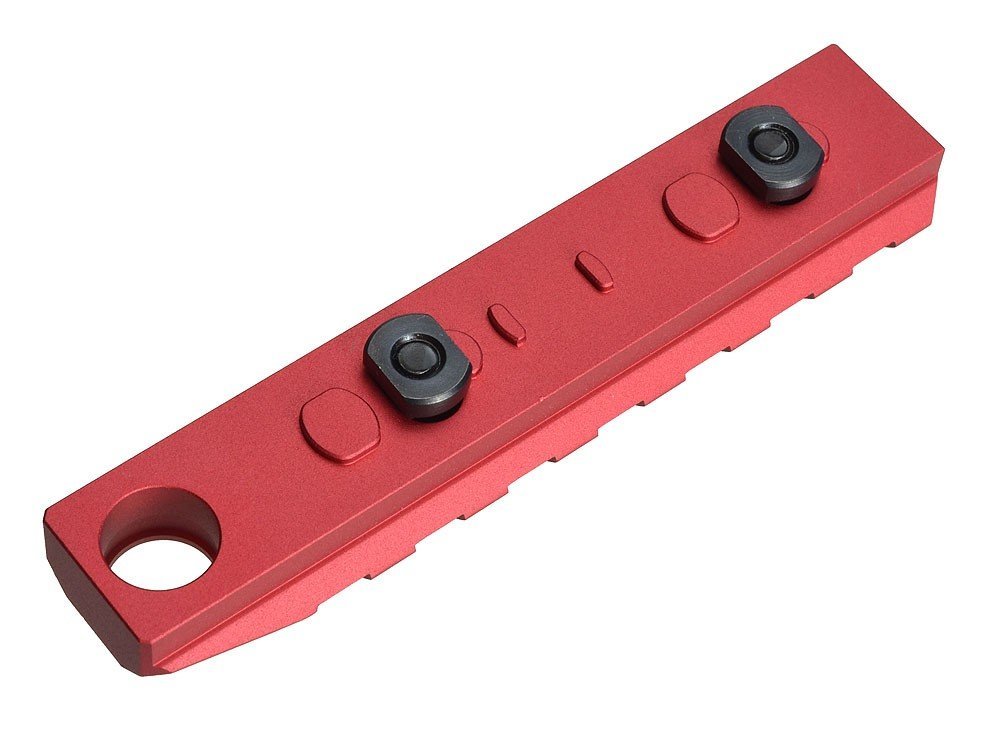 Strike Industries Link Rail Section 7 Slots QD - Red