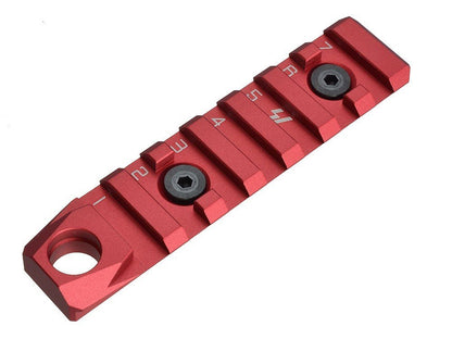 Strike Industries Link Rail Section 7 Slots QD - Red