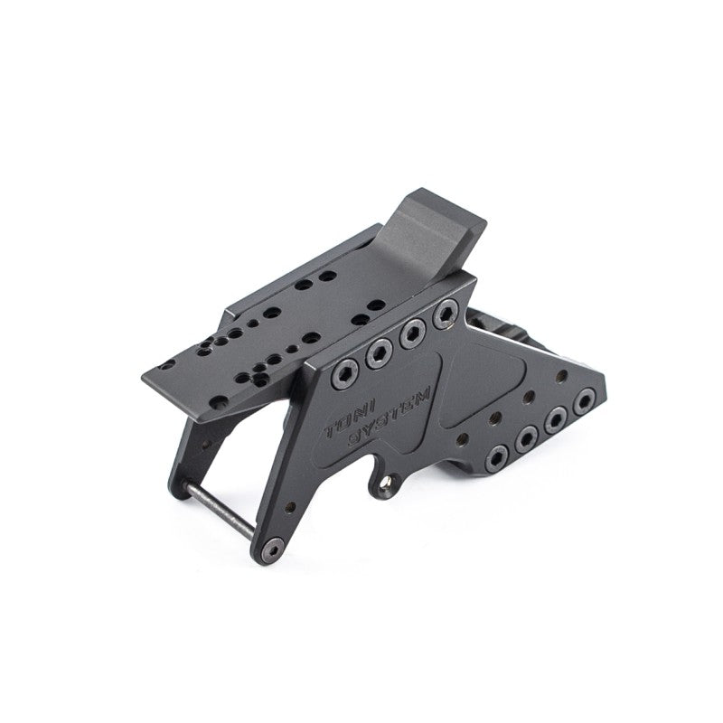 Toni System Staffa in ottone per red dot su Glock Gen 3 e Gen 4 – Nero
