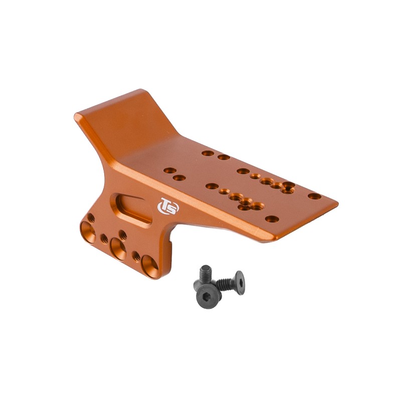 Toni System Staffa per red dot su CZ TS e TS2 Racing Green / Deep Bronze – Arancione