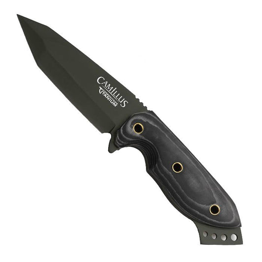 Camillus 7.75'' Fixed Blade Micarta Handle