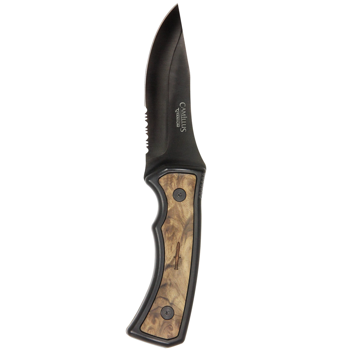 Camillus Mountaineer Carbonitride Titanium Fixed Blade Knife