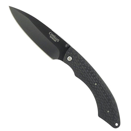 Camillus 6.5" Folding Carbon Fiber Polished Handle