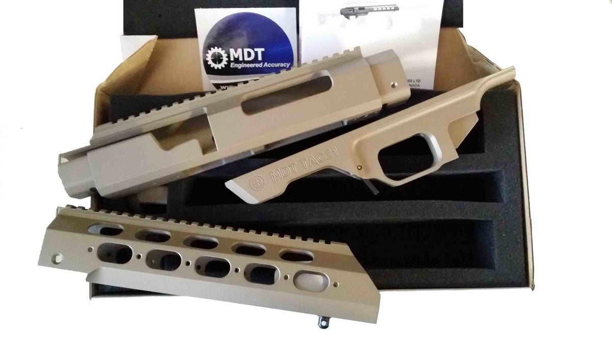 MDT Engineered Accuracy TAC21 Remington 700 Short Action Right Flat Dark Earth