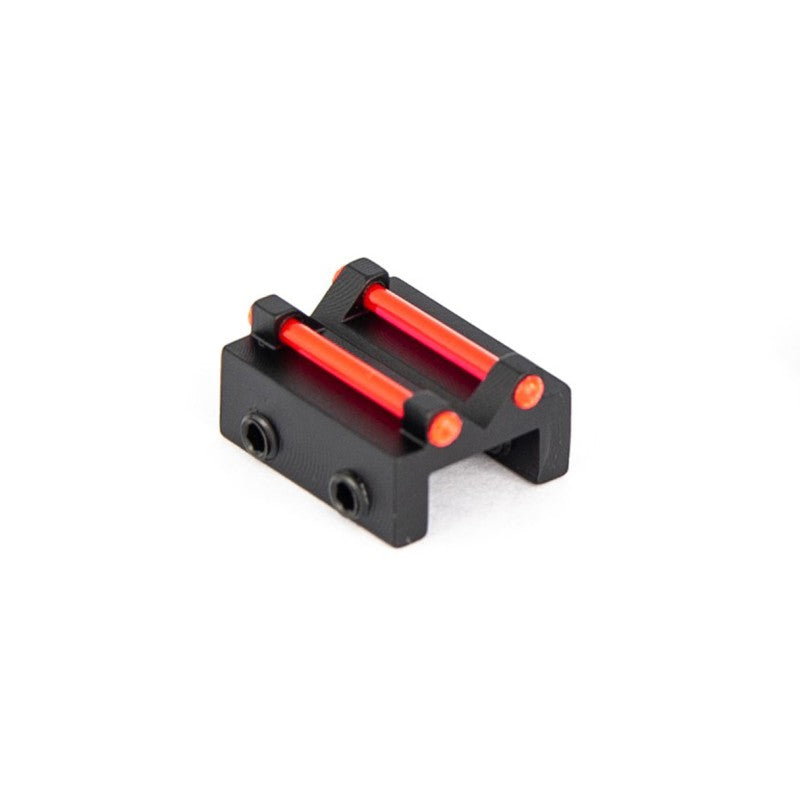 Toni System Tacca di mira per bindella inferiore a 8,1 mm con fibra ottica rossa da 1,5 mm