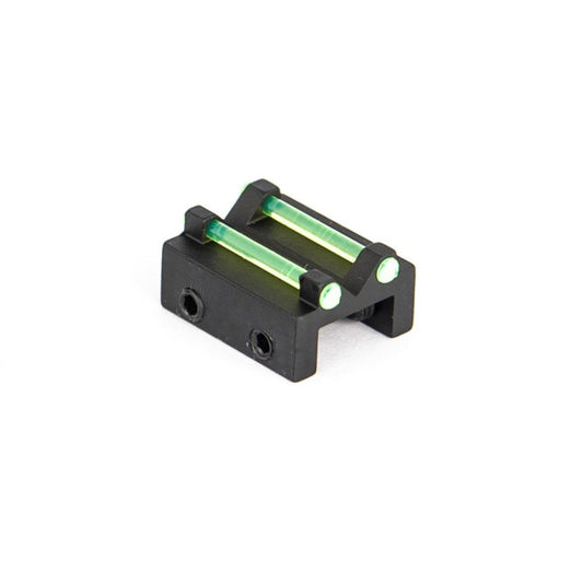 Toni System Tacca di mira per bindella inferiore a 8,1 mm con fibra ottica verde da 1,5 mm
