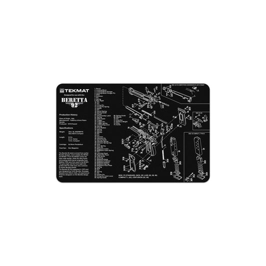 TekMat R17-BER92 tappetino aperto per pulizia Beretta 92