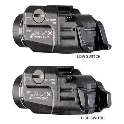 Streamlight TLR-7 X interruttori alto e basso intercambiabili