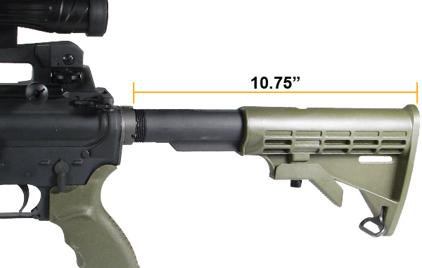 UTG Receiver Extension Tube Commercial 6 Position