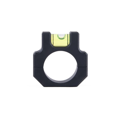 Toni System Livella con bolla per ottica con tubo da 25,4 mm – Nero