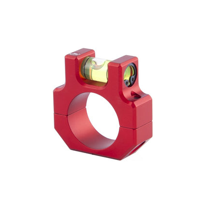 Toni System Livella con bolla per ottica con tubo da 25,4 mm – Rosso