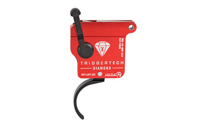TriggerTech, Trigger, Fits Remington 700, Diamond Curved Clean Trigger