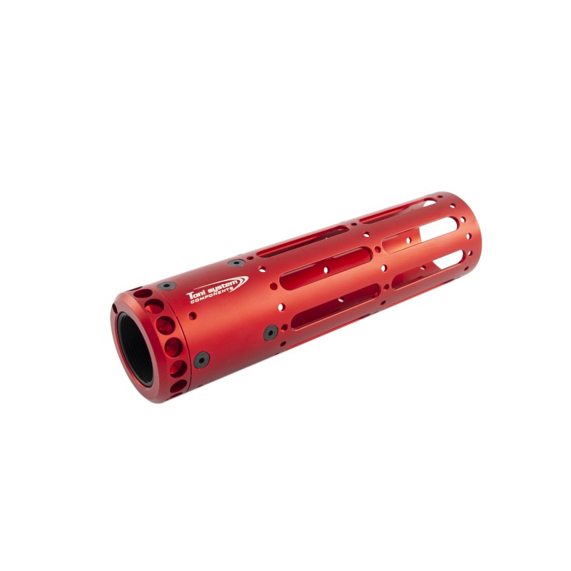 Toni System Tubo astina AR15 2 asole, lunghezza 190 mm – Rosso